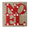 Marcos de Luces Navideñas de Madera Marcos de Troncos para Luces Manualidades Navideñas Colgante Decorativo de Pared Festivo Marcos de Luces Decorativos