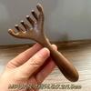 Antler Meridian Pente Massageador de Cabelo Olho Massagem Periocular Pente Terapia de Agarrar Massagem Garra Coçar Cabeça Artefato Ponto Ponto Stomper