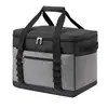 Bolsa térmica aislante de bloques de color exclusiva transfronteriza, nuevo paquete de hielo para coche, bolsa de almacenamiento portátil para picnic al aire libre, gran capacidad