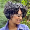 Peruca Amazon Nova Peruca Feminina Cabelo Natural Curto e Encaracolado
