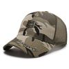 Gorra Militar Camuflaje para Hombre Gorra Militar Gorra de Malla Bordada de Moda Transpirable para Deportes al Aire Libre Gorra de Sol de Verano para Hombre a la Moda