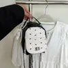 Mini Mochila Estampada de Moda para Mujer 2025 Nueva Mochila de Moda Color de Contraste Bolso de Mano Casual Bolsa Escolar Pequeña