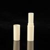 Em estoque 3,2g tubo de protetor labial redondo e plano tubo de protetor labial faça você mesmo tubo de batom de irrigação direta com anel do meio tubo de cera material de embalagem