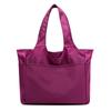 Bolso de Moda de Gran Capacidad Nuevo para Primavera y Verano 2022 Color Sólido Bolso de Mujer Portátil Retro Elegante Simple Bolso Tote de Moda para Mujer