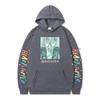 Hoodie Estampado de Batimento Cardíaco, Vazamento, Uma Peça, Outono e Inverno, Transfronteiriço, Masculino e Feminino, Top, Suéter de Lã