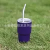 Nuevo Vaso Mini de Sublimación para Licores de 3 oz, Taza de Espresso, Vaso Multicolor de Acero Inoxidable de Doble Pared con Popote