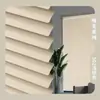 Persianas de Aleación de Aluminio con Veta de Madera Imitación 2026 Nuevas Cocina Enrollables Opacas Protector Solar Sin Taladro Persianas Enrollables Eléctricas