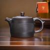 Tetera Púrpura de Cerámica Fengming, Barril de Pozo, Cuchillo Hecho a Mano, Juego de Té para el Hogar, Tetera Kung Fu de Gran Capacidad de Mineral Crudo Retro
