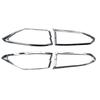 Adecuado para marco de luz trasera decorativa Toyota COROLLA CROSS 20-24, modificación de revestimiento ABS.