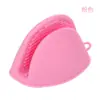 Guantes de Silicona Engrosados, Pinzas Antiescaldado, Pinzas para Platos, Guantes de Horno, Guantes Aislantes para Microondas de Color Caramelo