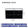 Gabinete Modular Usado Aparador de Acero Inoxidable Fábrica Ins Gabinete de TV Minimalista Moderno Arcón