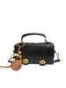Bolsa Almofada Fashion Vintage Maillard para Mulheres, Nova Bolsa Versátil 2022, Bolsa de Ombro Estilosa, Bolsa Transversal