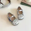 Zapatos de Princesa Antideslizantes con Lazo para Niñas 2025 Verano Nuevos Zapatos de Cuero Moda Coreana Versátiles Casuales Zapatos Individuales para Bebé