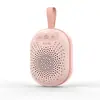 Altavoz Bluetooth Comercio Exterior Modelo Nuevo Impermeable Portátil Deportes Luz de Advertencia RGB Insertable en Tarjeta Regalo Altavoz Bluetooth