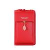 2021 nova venda por atacado grande capacidade multifuncional moda simples folhas bolsa de ombro bolsa transversal para celular Feminina