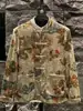 Otoño 2025 Nuevo Nuevo Estilo Chino Tendencia de Moda Estilo Nacional Jacquard Retro Casual Traje Tang Chaqueta Retro de Alto Temperamento