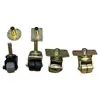 Acessórios para Piano Rodízios para Piano Vertical Rodízios Dourados Imitação Altura 57mm Rodízios de Roda para Piano Rodízios de Roda Dupla Simples Plástico Nylon