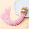 Tejido a Mano No. 72 Hilo de Jade Enroscado en Hilo de Oro Anillo de Tirar Cordón de Collar Accesorios para Joyería DIY Colgante Pequeño Venta al por Mayor