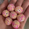 Contas Soltas de Resina e Bolas de Diamante Mais Vendidas da Fábrica de Origem, Joias Atacado, Itens Populares Personalizáveis