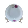 Suministro de Fuente Plato de Fruta Chino Moderno Plato de Cerámica para Pastel y Postre Plato de Vajilla para el Hogar Plato de Fruta Plato para Desayuno