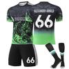 Traje de Entrenamiento de Fútbol 2526 Liverpool Edición Especial Jersey Verde No. 11 Salah No. 4 Van Dijk No. 7 Días