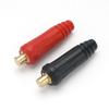 Máquina de Soldar Conector Rápido Accesorios Enchufe Cable de Tierra Mango de Soldadura Cable de Soldadura Conectores Macho y Hembra Positivos y Negativos Bloque de Terminales