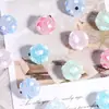Color dopamina color amor diamante bola agujero recto cuentas DIY cadena de teléfono móvil llavero cadena de bolso accesorios al por mayor
