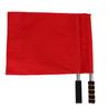 Venta al por mayor de fábrica bandera de salida pista y campo competencia árbitro bandera señalización bandera acero inoxidable bandera de mando bandera de patrulla Juegos