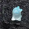 Nuevo producto transfronterizo: Figuritas Transparentes de Pequeños Monstruos de Colores, Lindos Accesorios de Decoración DIY, Adornos para Coche y Escritorio