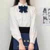 [Isla de Sichuan Privada] Traje JK Suéter de Punto de Manga Larga Otoño e Invierno Cuello Alto Traje Original con Anillo para Mujer