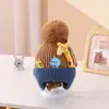 Touca de Bebê Inverno Super Fofa Chapéu com Orelhas de Pinguim Proteção Auricular para Meninos e Meninas Mais Algodão Espessado Touca de Tricô Quente para Bebês