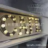 Regalo Creativo Luz de Letra de Madera Adorno Dormitorio, Cocina Decoración Luz Nocturna