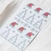 Novos Adesivos de Diamante Série de Natal, Presentes para Livros Manuais DIY de Crianças, Decoração de Diamante, Maquiagem de Floco de Neve de Natal de Inverno