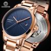 Ochstin/Augusten 6202 Transmisión en Vivo Negocios Reloj Mecánico para Hombre Correa de Acero Sólido Calendario Reloj Mecánico Totalmente Automático