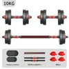 Halter Masculino Fitness Casa Peso Ajustável 20kg Meninos Kettlebell Barra Conjunto Combinação Força Multifuncional