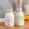 Botellas de Plástico Pequeñas para Té de Burbujas, Botellas para Bebidas de Jugo, Botellas para Néctar de Álamo, Botellas Pequeñas para Té de Leche, Desechables de Capacidad Pequeña