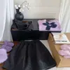 Falda Midi de Lana Floral tipo Patchwork Brillante tipo Cielo Estrellado Atmosférico con Forma de Capullo para Mujer, Invierno Retro de Cintura Alta Adelgazante con Media Falda Abullonada