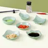 Estilo Ins Escandinavo Vajilla de Melamina Plato para Condimentos Plato Comercial Material Imitación Porcelana Plato para Vinagre Restaurante Hotel Imitación Porcelana Anticaída Plato Pequeño