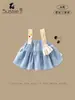 Ropa Infantil Niña Verano Nuevo Estilo Clase A Bebé y Niño Pequeño Elegante Estilo Coreano Cuadros Tirantes Top Ropa Infantil