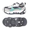 Fácil de poner y quitar crampón de hielo para nieve al por mayor transfronterizo para exteriores en stock funda para pie de ocho dientes para hombre cubre zapatos convenientes zapatos y botas para mujer