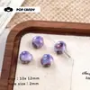 Concha Forma de Caracola Estilo Oceánico Colección Pendientes Pendientes Llavero Bolso Colgante Cerámica Acrílico Cuentas DIY