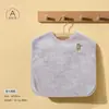 Babador impermeável infantil estilo colete de bebê toalha de saliva lenço de lavar bebê toalha pequena absorvente suprimentos não solta fiapos