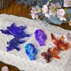 Galletas de Pastel Hechas a Mano con Forma de Pez Dorado Koi, Mousse, Arcilla de Yeso, Pegamento, Adornos Decorativos, Molde de Silicona