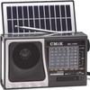 Radio semiconductora con tarjeta CMIK, radio portátil de banda completa, radio de emergencia con carga solar.