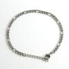 Pulseira de Titânio e Aço 18K Nova Transfronteiriça Europeia e Americana Corrente de Joia Nk3:1 Pulseira Masculina Moderna Hip-Hop Cool