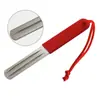 Afilador de Anzuelos de Pesca de Diamante Doble Cara Tres Ranuras Lima para Anzuelos de Pesca Piedra Afiladora de Anzuelos de Pesca Anzuelo Ancla Lima para Punta de Anzuelo Afilador de Cuchillos para Exteriores