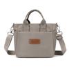 Moda Transfronteriza Nuevo Estilo Coreano Nylon Bolso Cruzado de Gran Capacidad Color Sólido Bolso de Hombro Bolso de Mano de Moda para Mujer