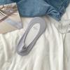 Calcetines invisibles finos de seda de hielo de verano color empeine bajo calcetines de barco para mujer marea ins color sólido calcetines para tacones altos talón antideslizante