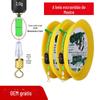 Linha de Pesca Linha Principal Linha PE Conjunto Conjunto Completo Genuíno de Linhas de Pesca Pré-Amarradas com Força de Puxar Super Forte e Características Anti-Embaraço