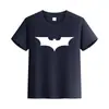 Comercio Exterior Verano Color Sólido Algodón Manga Corta Camiseta Ropa Infantil Manga Media Ropa Padre-Hijo Ropa de Clase Logo Impreso Camiseta Básica